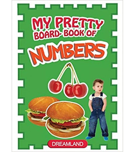 Dreamland My Pretty Board Books - Numbers for Children Age 2-5 Years | Pre school Board books