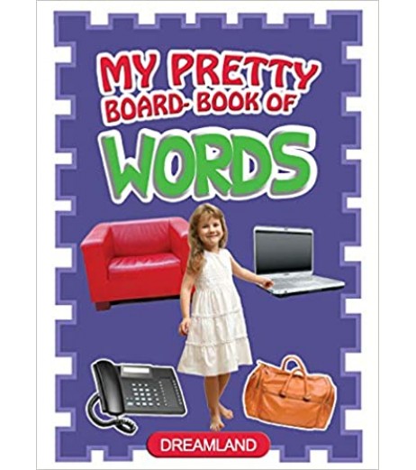 Dreamland My Pretty Board Books - Word-Book for Children Age 2-5 Years | Pre school Board books Up to 2 Years - SchoolChamp.net