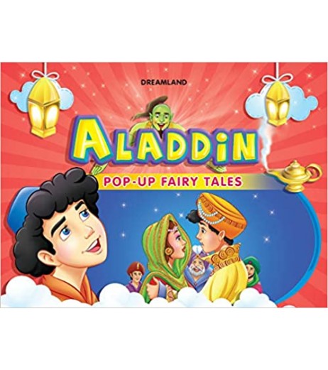 Dreamland Pop-Up Fairy Tales - Aladdin for Children Age 4-6 Years | Activity Book