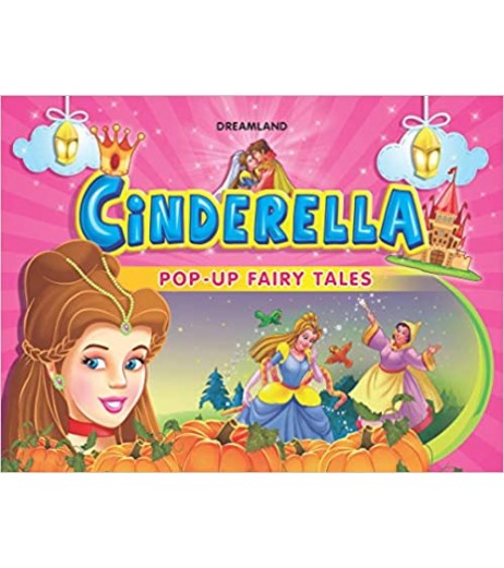 Dreamland Pop-Up Fairy Tales - Cindrella for Children Age 4-6 Years | Activity Book