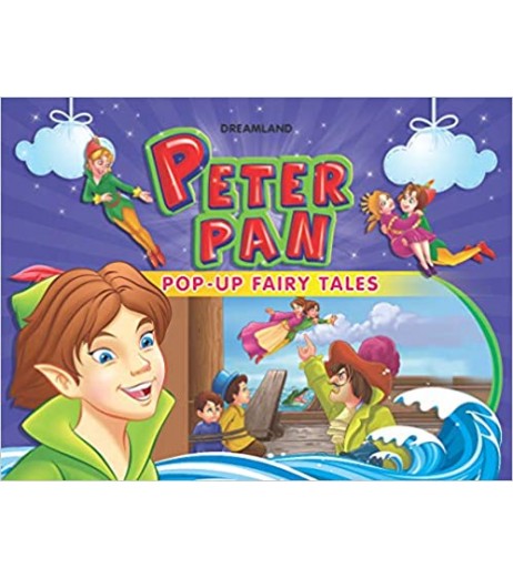 Dreamland Pop-Up Fairy Tales - Peter Pan for Children Age 4-6 Years | Activity Book