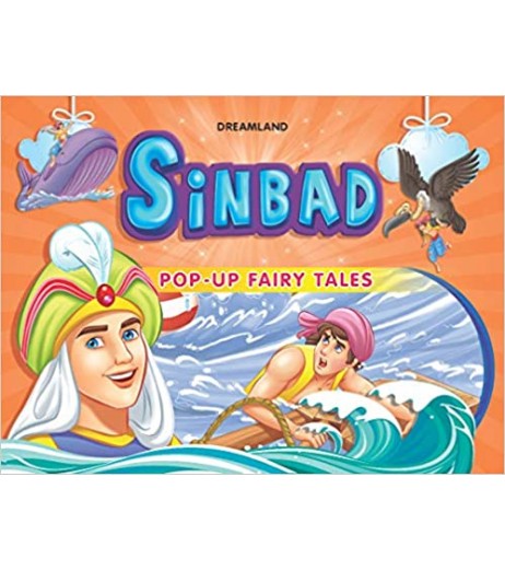 Dreamland Pop-Up Fairy Tales - Sindbad for Children Age 4-6 Years | Activity Book