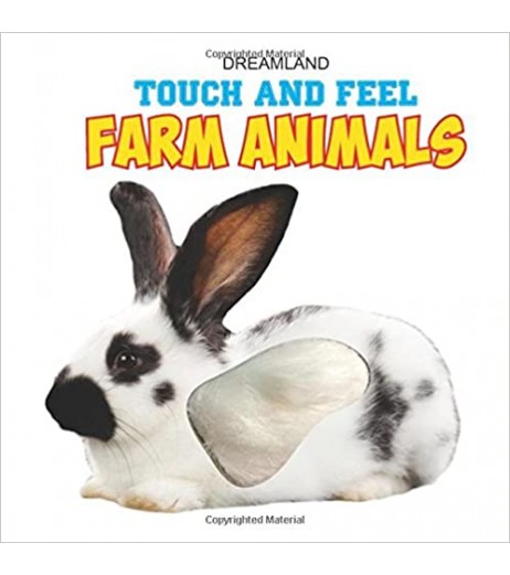 Dreamland Touch and Feel - Farm Animals for Children Age 1-3 Years | Pre school Board books