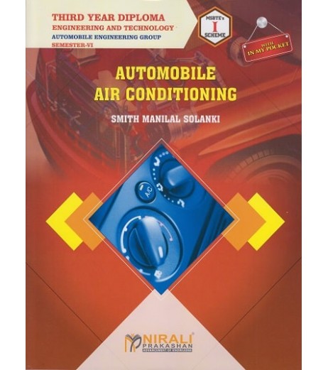 Nirali Automobile Air Conditioning MSBTE Third Year Diploma Sem 6 Automobile Engineering