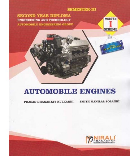 Nirali Automobile Engines MSBTE Second Year Diploma Sem 3 Automobile Engineering