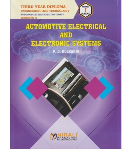 Nirali Automotive Electrical And Electronic Systems MSBTE Third Year Diploma Sem 6 Automobile Engineering