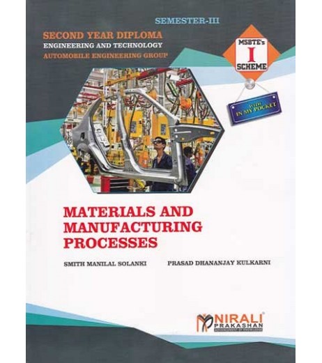 Nirali Materials And Manufacturing ProcessesMSBTE Second Year Diploma Sem 3 Automobile Engineering