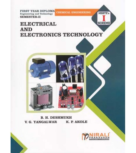 Nirali Electrical And Electronics Technology MSBTE First Year Diploma Sem 2 Chemical Engineering Sem 4 Chemical Diploma - SchoolChamp.net