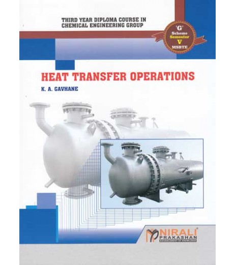 Nirali Heat Transfer Operations MSBTE Third Year Diploma Sem 5 Chemical Engineering