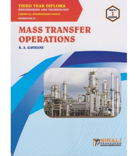 Nirali Mass Transfer Operations MSBTE Third Year Diploma Sem 6 Chemical Engineering