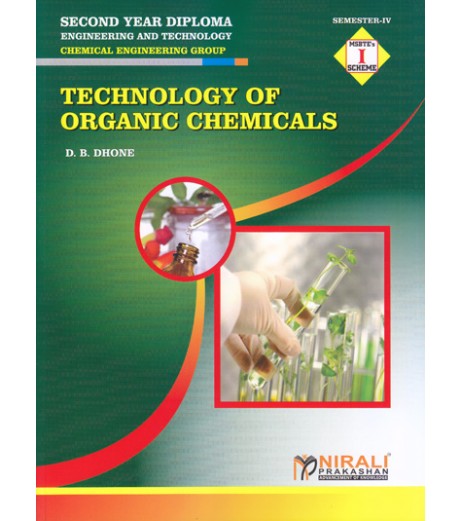 Nirali Technology Of Organic Chemicals MSBTE Second Year Diploma Sem 4 Chemical Engineering