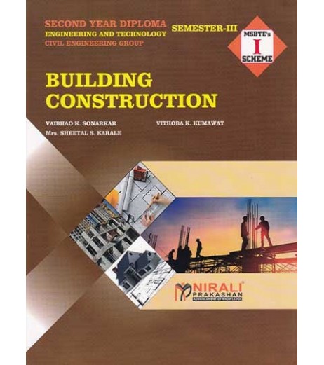 Nirali Building Construction MSBTE Second Year Diploma Sem 3 Civil Engineering Sem 4 Civil Diploma - SchoolChamp.net