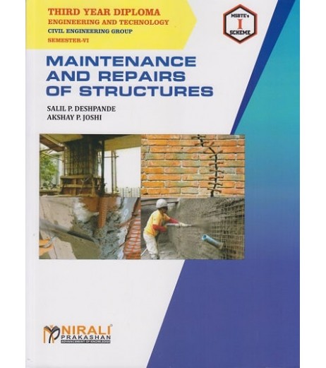Nirali Maintenance And Repairs Of Structures MSBTE Third Year Diploma Sem 6 Civil Engineering