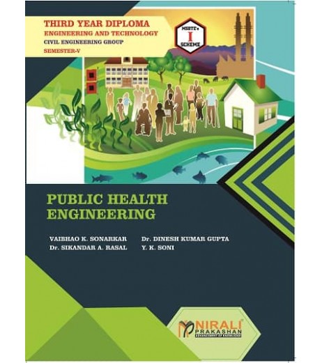 Nirali Public Health Engineering MSBTE Third Year Diploma Sem 5 Civil Engineering Sem 6 Civil Diploma - SchoolChamp.net