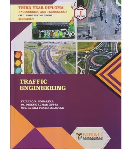 Nirali Traffic Engineering MSBTE Third Year Diploma Sem 5 Civil Engineering Sem 6 Civil Diploma - SchoolChamp.net