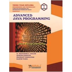 Nirali Advanced Java Programming MSBTE Third Year Diploma Sem 5 Computer & It Engineering