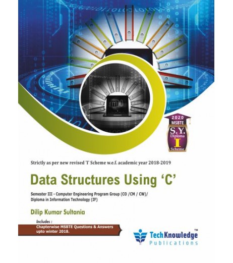 Nirali Data Structure Using C MSBTE Second Year Diploma Sem 3 Computer & It Engineering