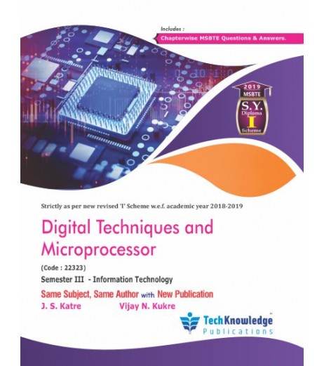 Nirali Digital Techniques And Microprocessor MSBTE Second Year Diploma Sem 3 Computer & It Engineering Sem 3 Computer Diploma - SchoolChamp.net