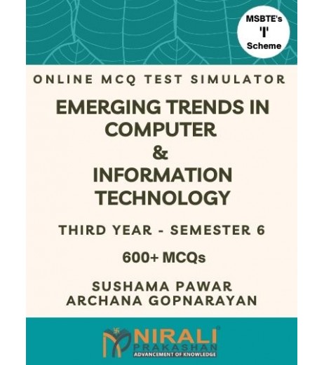 Nirali Online Mcq Test Simulator MSBTE Third Year Diploma Sem 6 Computer & It Engineering