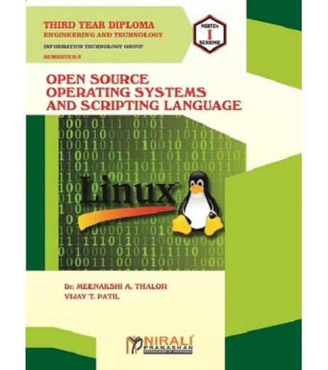 Nirali Open Source Operating Systems And Scripting Language MSBTE Third Year Diploma Sem 5 Computer & It Engineering