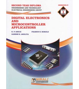 Nirali Digital Electronics And Microcontroller Applications MSBTE Second Year Diploma Sem 4 Electrical Engineering
