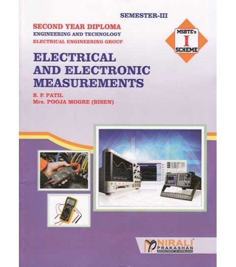 Nirali Electrical And Electronic Measurements MSBTE Second Year Diploma Sem 3 Electrical Engineering