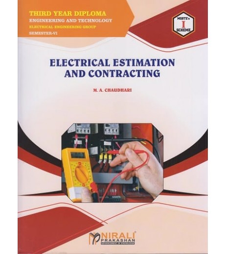 Nirali Electrical Estimation And Contracting MSBTE Third Year Diploma Sem 6 Electrical Engineering