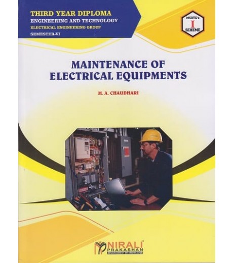 Nirali Maintenance Of Electrical Equipment MSBTE Third Year Diploma Sem 6 Electrical Engineering