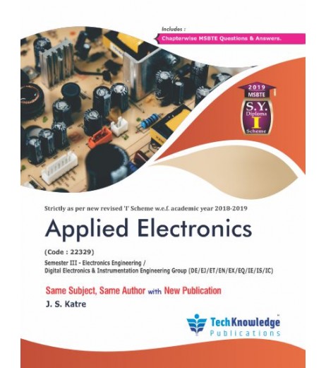 Nirali Applied Electronics MSBTE Second Year Diploma Sem 3 Electronics Engineering