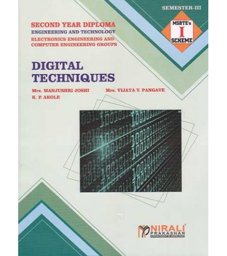 Nirali Digital Techniques MSBTE Second Year Diploma Sem 3 Electronics Engineering