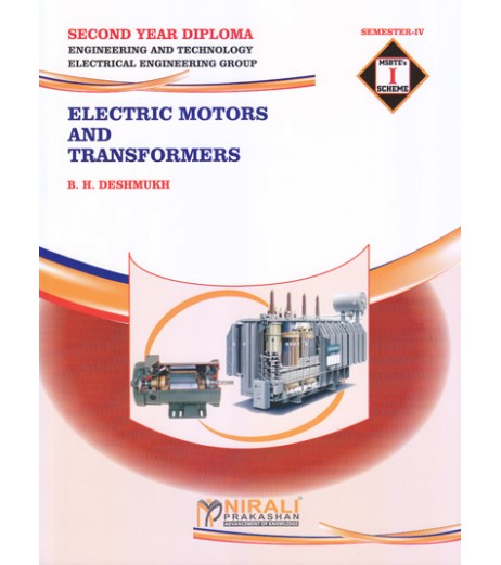Nirali Electric Motors And Transformers MSBTE Second Year Diploma Sem 4 Electronics Engineering