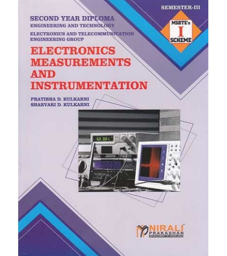 Nirali Electronics Measurements And Instrumentation MSBTE Second Year Diploma Sem 3 Electronics Engg