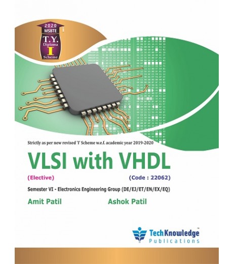 Nirali Vlsi With Vhdl MSBTE Third Year Diploma Sem 6 Electronics Engineering