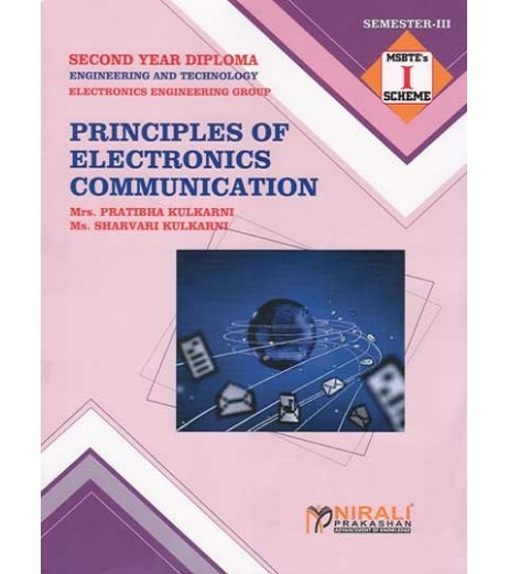 Nirali Principles Of Electronics Communication MSBTE Second Year Diploma Sem 3 Electronics Engineering