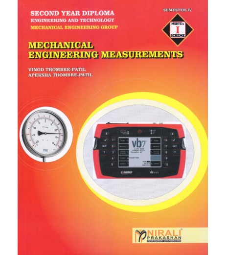 Nirali Mechanical Engineering Measurements MSBTE Second Year Diploma Sem 4 Mechanical Engg