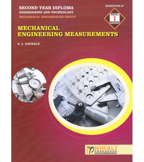 Nirali Mechanical Engineering Measurements MSBTE Second Year Diploma Sem 4 Mechanical Engineering