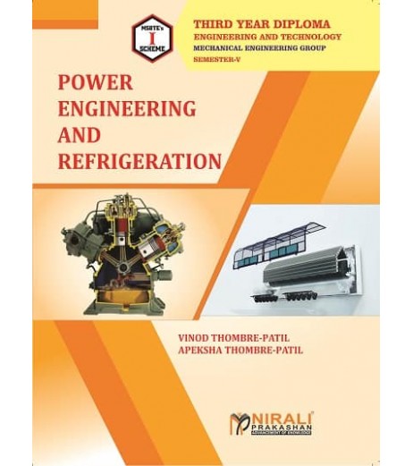Nirali Power Engineering And Refrigeration MSBTE Third Year Diploma Sem 5 Mechanical Engg