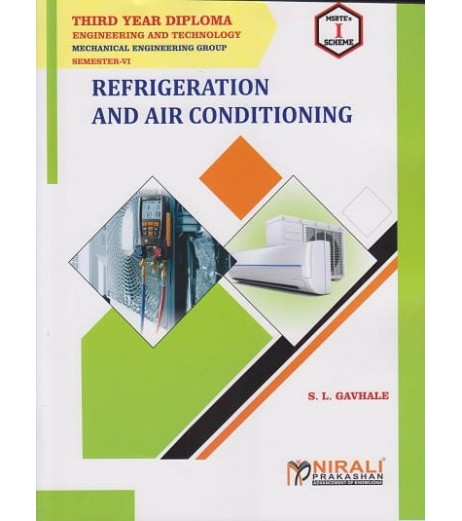 Nirali Refrigeration And Air Conditioning MSBTE Third Year Diploma Sem 6 Mechanical Engineering