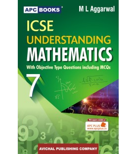 APC Understanding ICSE Mathematics Class 7 by M L Aggarwal | Latest Edition