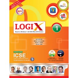 Logix 1 ICSE Windows 7 With MS office 2010 | Latest Edition