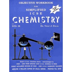 Objective Workbook for Simplified ICSE Chemistry Class 9 by Viraf J Dalal | Latest Edition