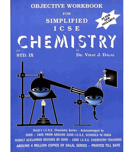 Objective Workbook for Simplified ICSE Chemistry Class 9 by Viraf J Dalal | Latest Edition Class-9 - SchoolChamp.net