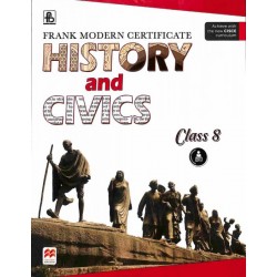 Frank Modern Certificate History And Civics Class 8 (ICSE) by Sucharita Basu
