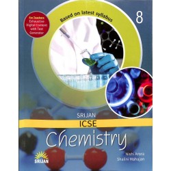 Srijan ICSE Chemistry Class 8 By Nisha Arora | Latest Edition