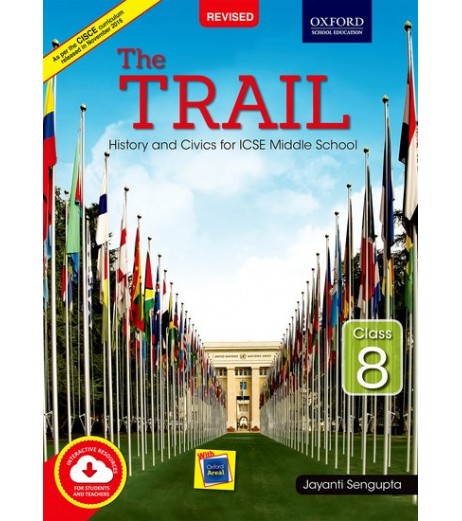 The Trail Course book Class  8History and Civics for ICSE Middle School Class-8 - SchoolChamp.net