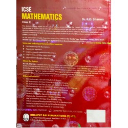 ICSE Mathematics for Class 10 by R D Sharma | Latest Edition