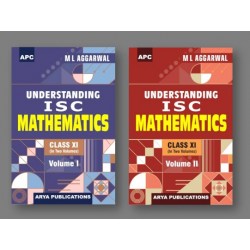 APC Understanding ISC Mathematics Class 11 by M L Aggarwal Vol 1 and 2 | Latest Edition