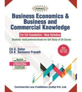 Padhuka Business Economics and Business and Commercial Knowledge  for CA Foundation
