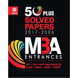 Arihant 50 Plus Solved Papers MBA Entrances