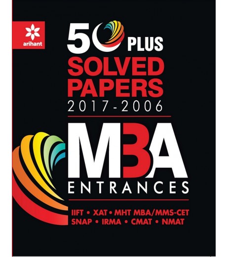 Arihant 50 Plus Solved Papers MBA Entrances Management - SchoolChamp.net